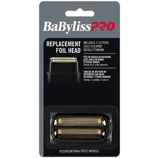 BABYLISS PRO REPLACEMENT FOIL & CUTTER - BLACK  #FXRF2B