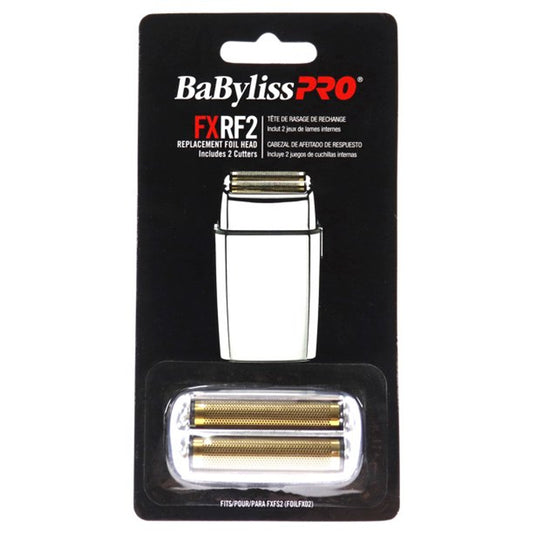 BABYLISS PRO REPLACEMENT FOIL & CUTTER - CHROME - #FXRF2