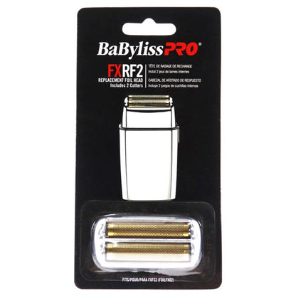 BABYLISS PRO REPLACEMENT FOIL & CUTTER - CHROME - #FXRF2