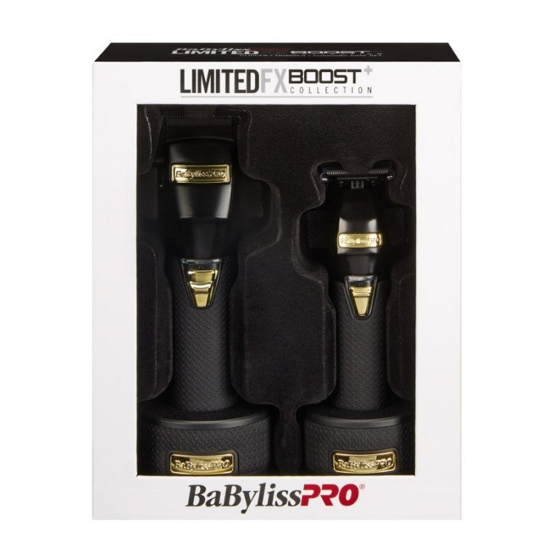 BaBylissPRO Gold FX Trio Combo - GoldFX Hair Clipper & Gold