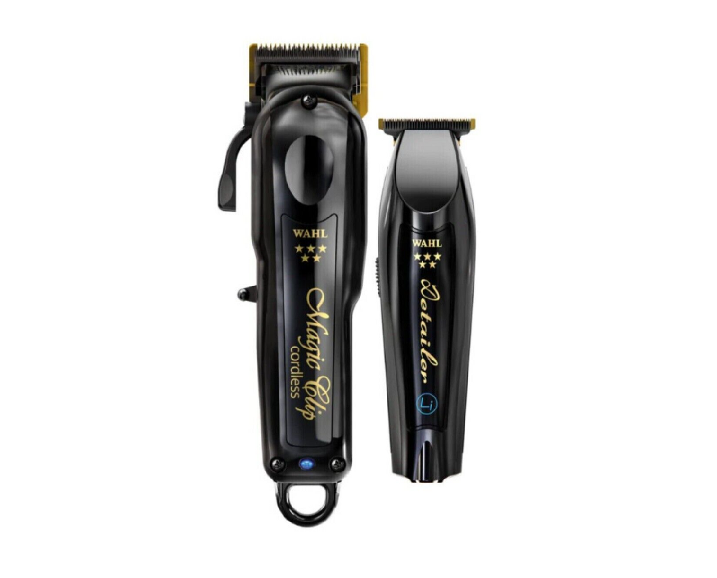 Wahl Cordless Barber Combo Black Magic Clip Clipper & Detailer Trimmer