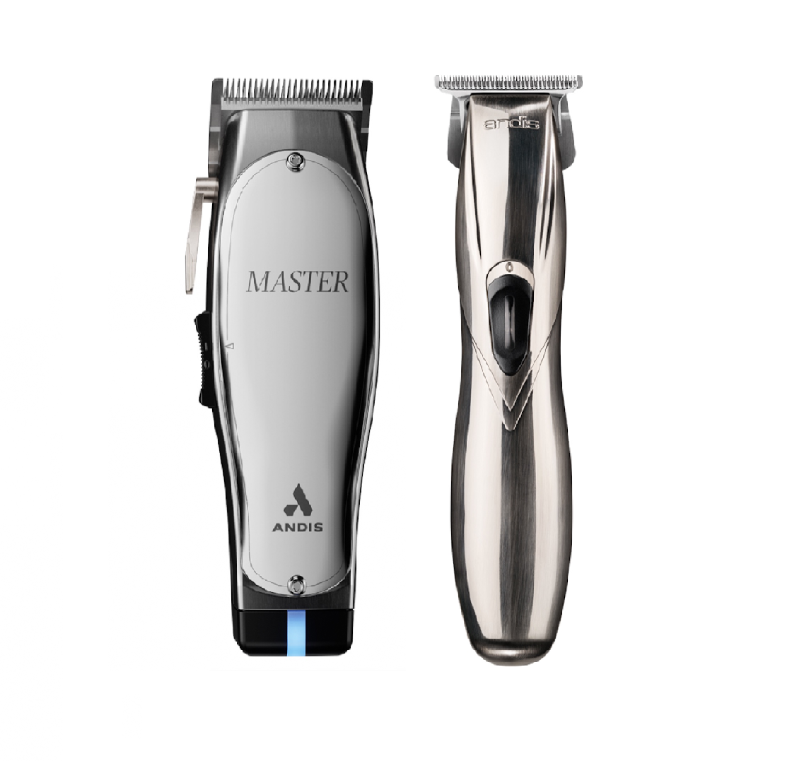 Andis Cordless Master Clipper & Slimline PRO GTX Trimmer COMBO