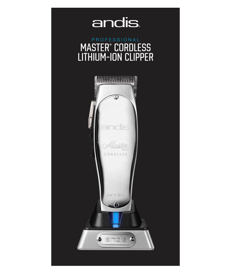 Andis Cordless Master Clipper & Slimline PRO GTX Trimmer COMBO