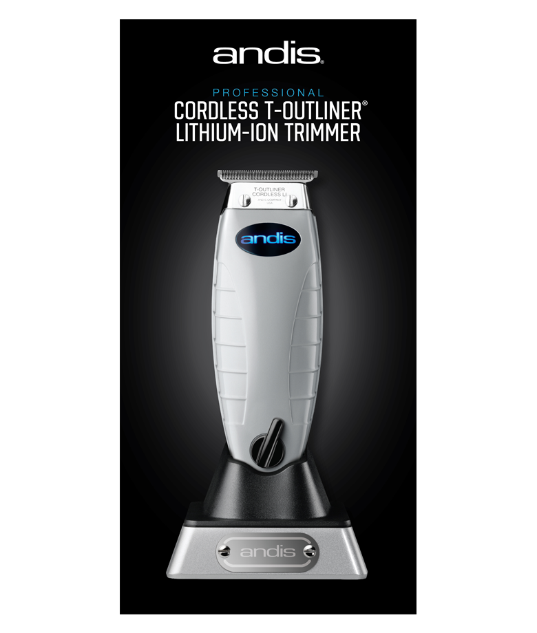 Andis Cordless Master Clipper & Cordless T-Outliner Trimmer COMBO