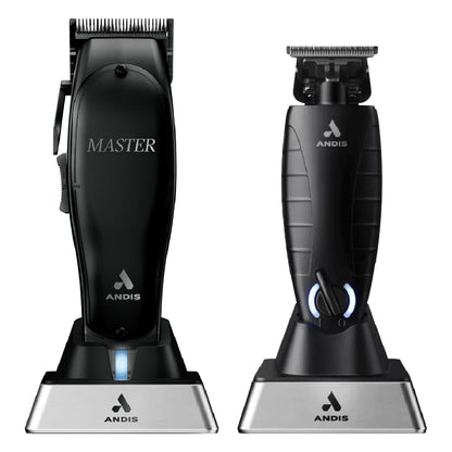 Andis Black Label Cordless Master Clipper & GTX Trimmer Limited Edition COMBO