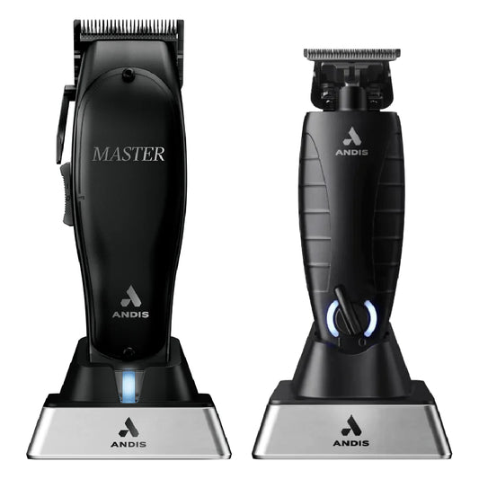 Andis Black Label Cordless Master Clipper & GTX Trimmer Limited Edition COMBO