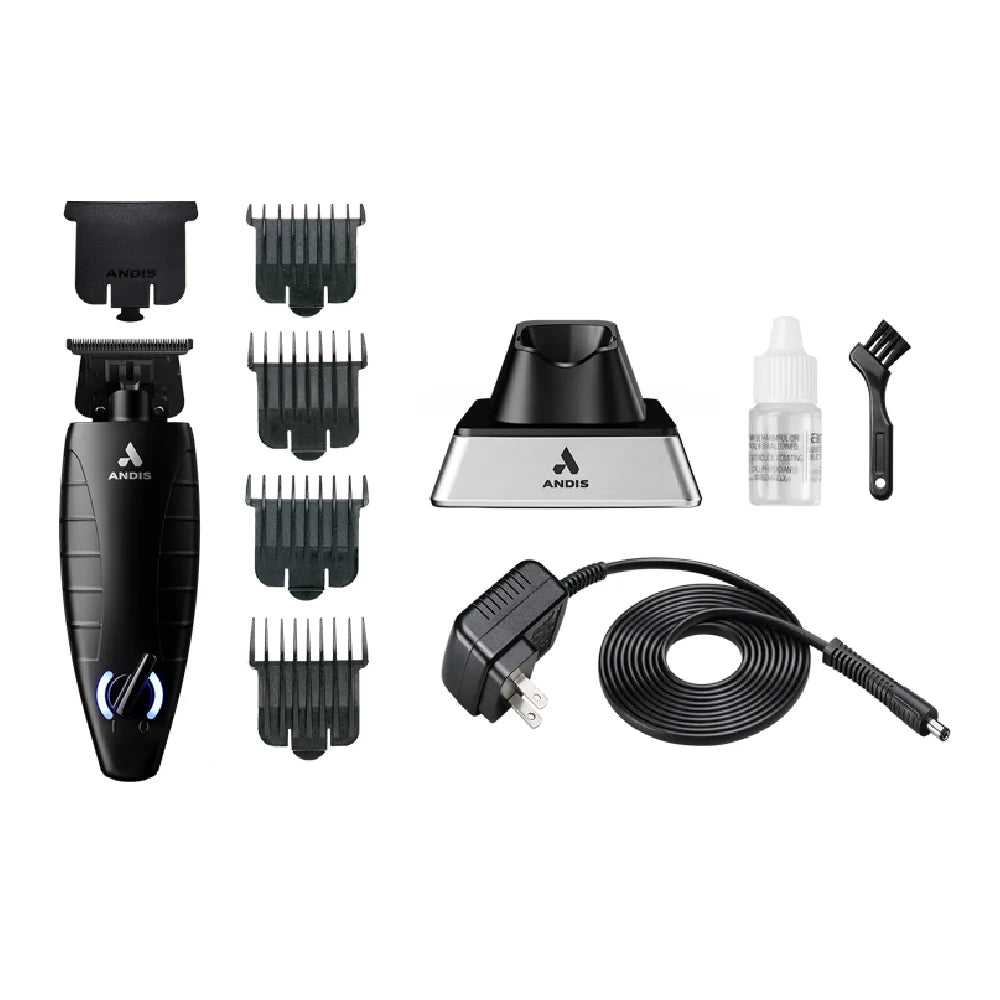 Andis Black Label Cordless Master Clipper & GTX Trimmer Limited Edition COMBO