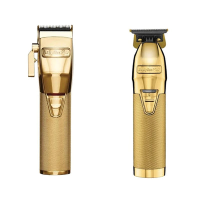 BaByliss PRO Gold FX Clipper & Skeleton Trimmer Combo