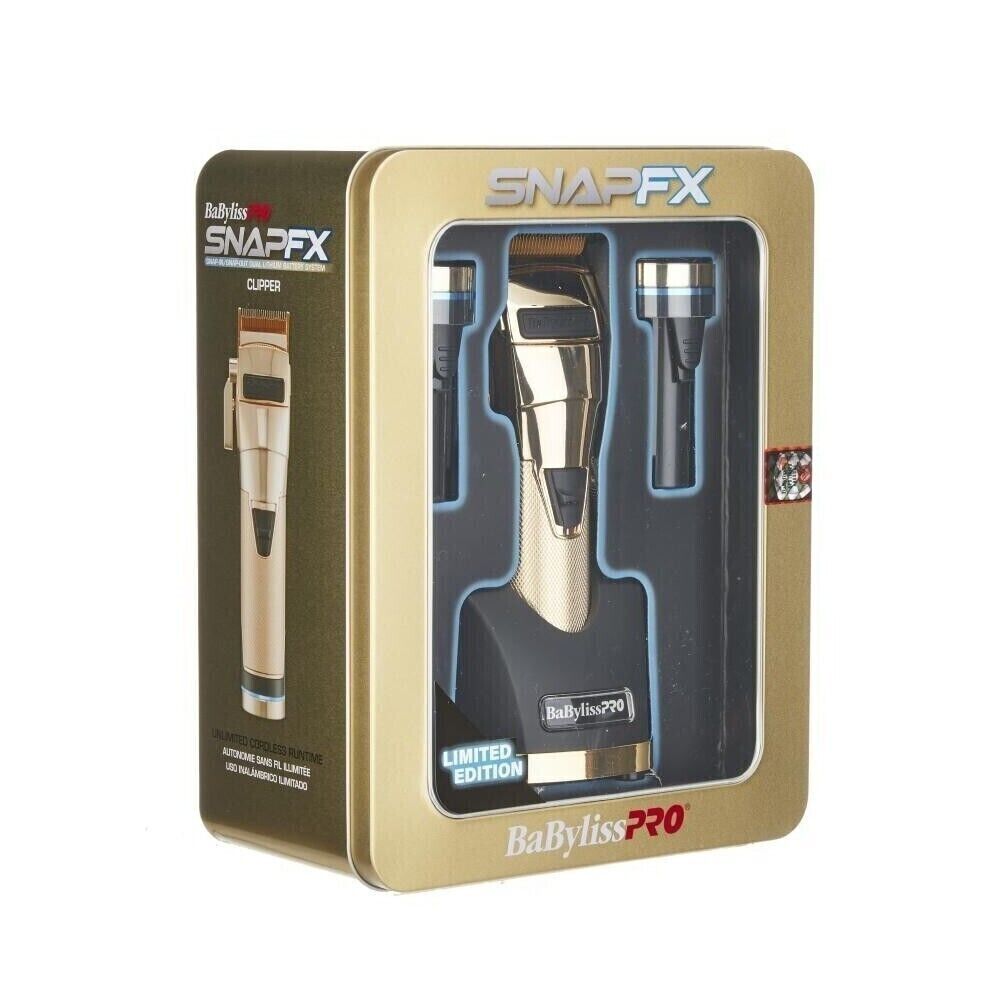 BaByliss PRO Gold Snap FX Clipper & Trimmer Combo