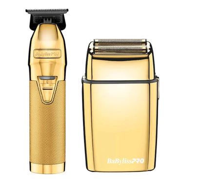 BaByliss PRO Gold FX Skeleton Outlining Trimmer & Shaver Combo