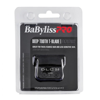 BABYLISS PRO BLACK DLC DEEP TOOTH TRIMMER BLADE #FX707BD2