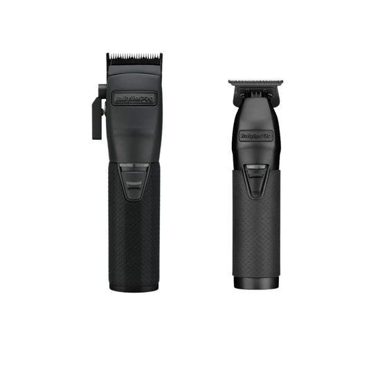 BaByliss PRO Matte Black Boost+ Clipper & Trimmer Combo