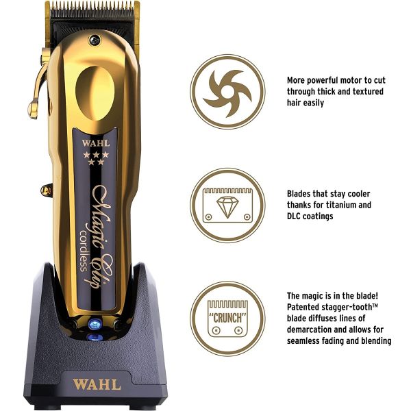 Wahl Magic Clip GOLD EDITION - 5 Star Cordless